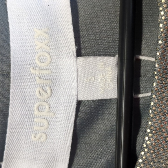 Superfoxx Shimmery Silver Metallic Knotted Front Cocktail Party Dress, Size S - Picture 6 of 9